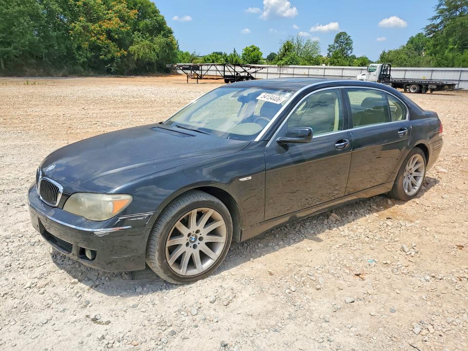 2006 Bmw 750 მანქანა იყიდება აუქციონზე, vin: WBAHN83576DT29920, აუქციონის ნომერი: 54134406