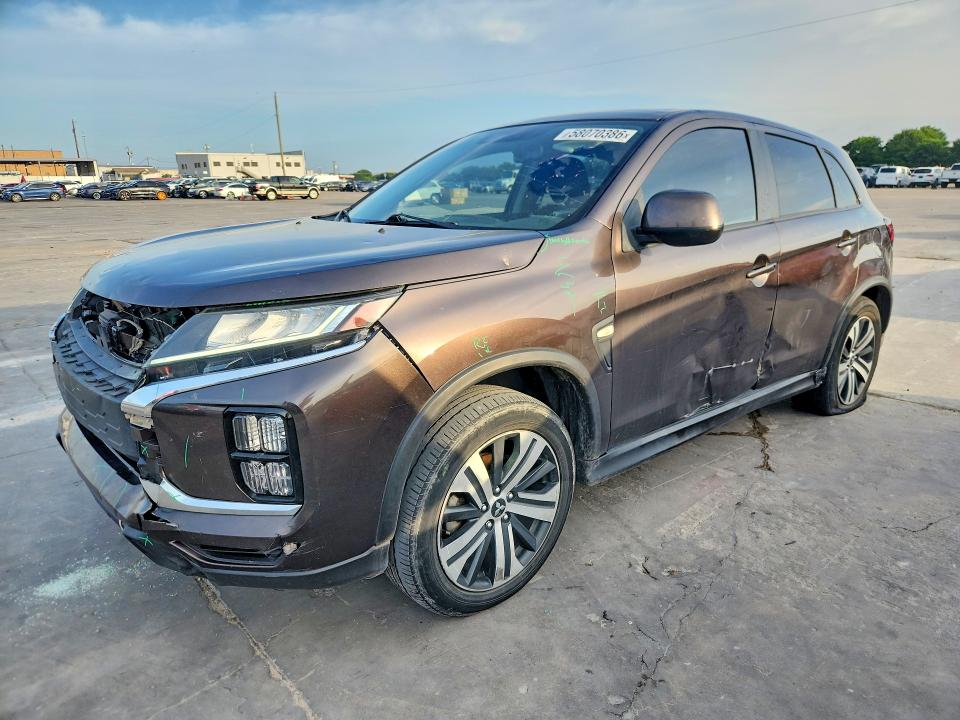 Auction sale of the 2021 Mitsubishi Outlander Sport, vin: JA4APUAU5MU022562, lot number: 58070386