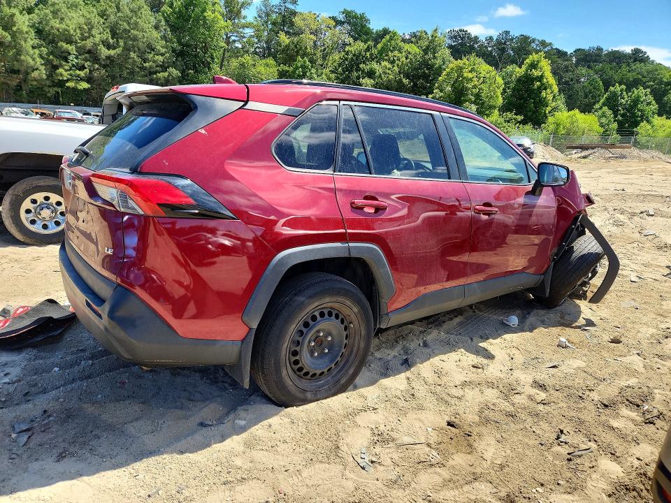 55694206 :رقم المزاد ، 2T3H1RFV2LW093661 vin ، 2020 Toyota Rav4 مزاد بيع
