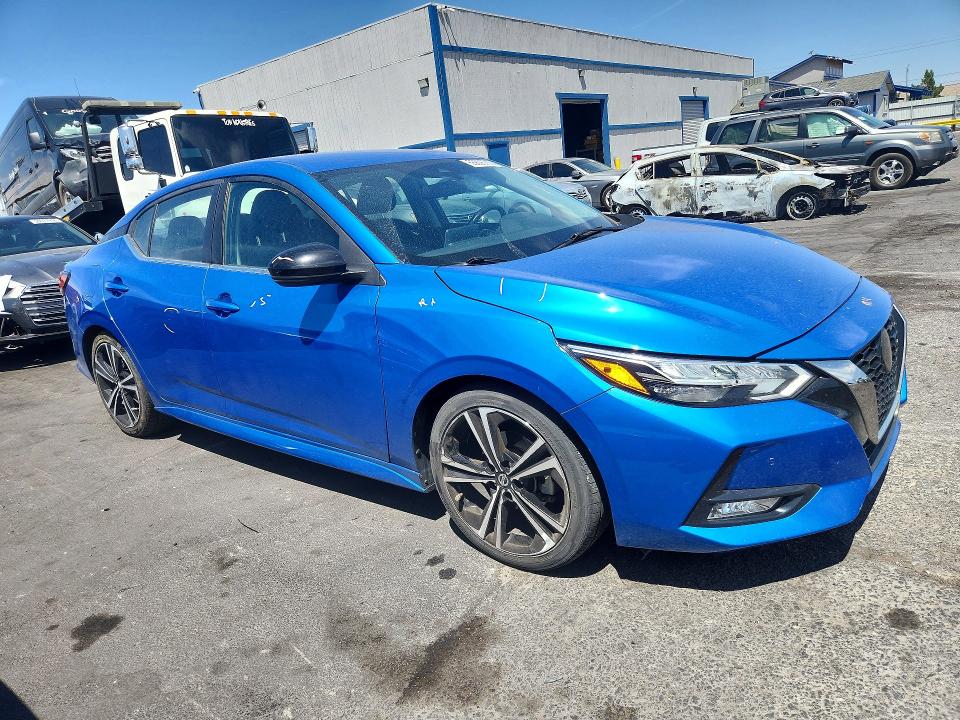 55806736 :رقم المزاد ، 3N1AB8DV4MY227290 vin ، 2021 Nissan Sentra مزاد بيع