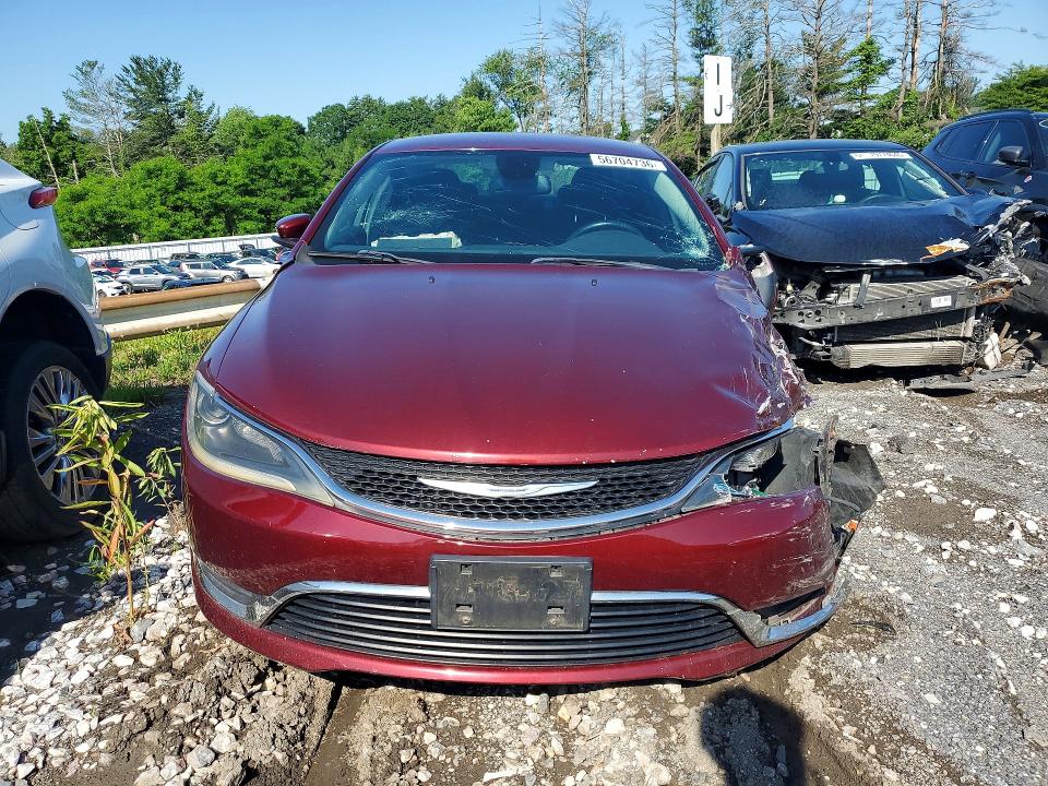 2015 Chrysler 200 მანქანა იყიდება აუქციონზე, vin: 1C3CCCAB0FN662621, აუქციონის ნომერი: 56704736