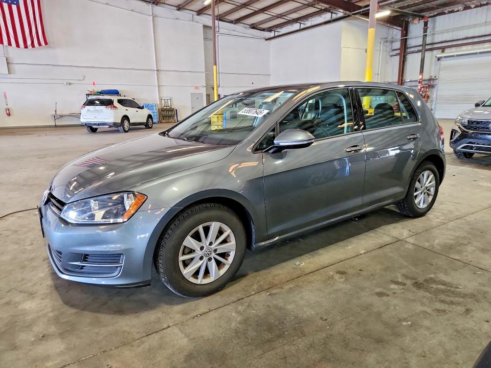 55807646 :رقم المزاد ، 3VW217AUXGM038839 vin ، 2016 Volkswagen Golf مزاد بيع
