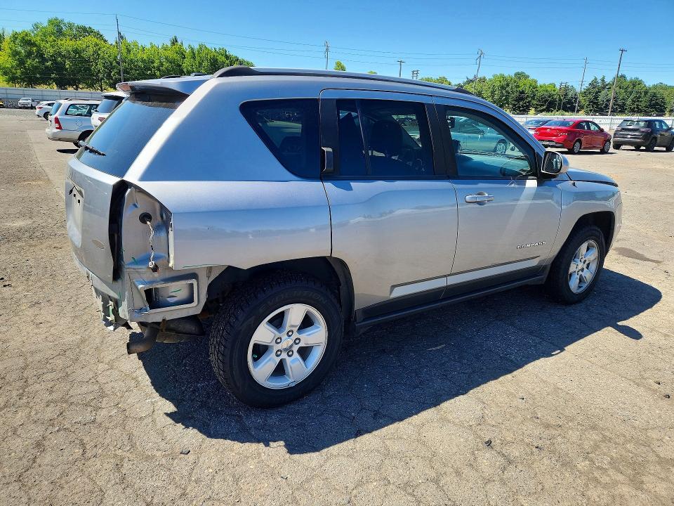 2016 Jeep Compass მანქანა იყიდება აუქციონზე, vin: 1C4NJCEA6GD755372, აუქციონის ნომერი: 54428486