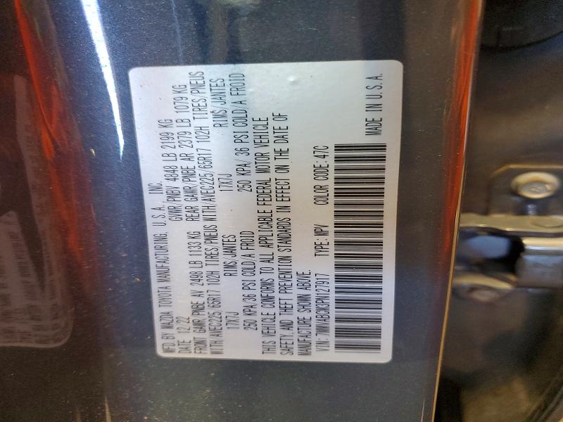56643946 :رقم المزاد ، 7MMVABCM3PN127917 vin ، 2023 Mazda Cx-50 مزاد بيع