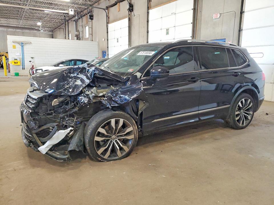 2019 Volkswagen Tiguan მანქანა იყიდება აუქციონზე, vin: 3VV4B7AX1KM127681, აუქციონის ნომერი: 57518556