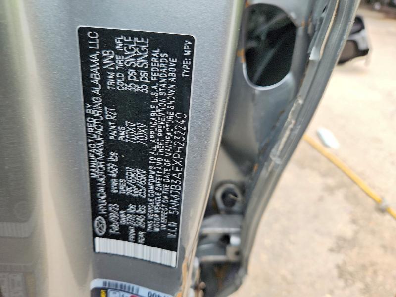 Продаж на аукціоні авто 2023 Hyundai Tucson, vin: 5NMJB3AEXPH232240, номер лоту: 55398556