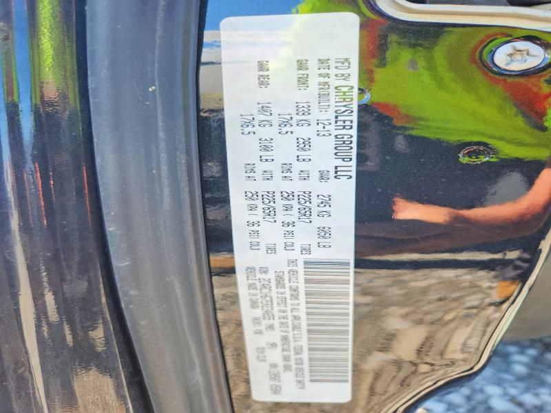 Продажа на аукционе авто 2014 Chrysler Town & Country, vin: 2C4RC1HG7ER234655, номер лота: 58093456