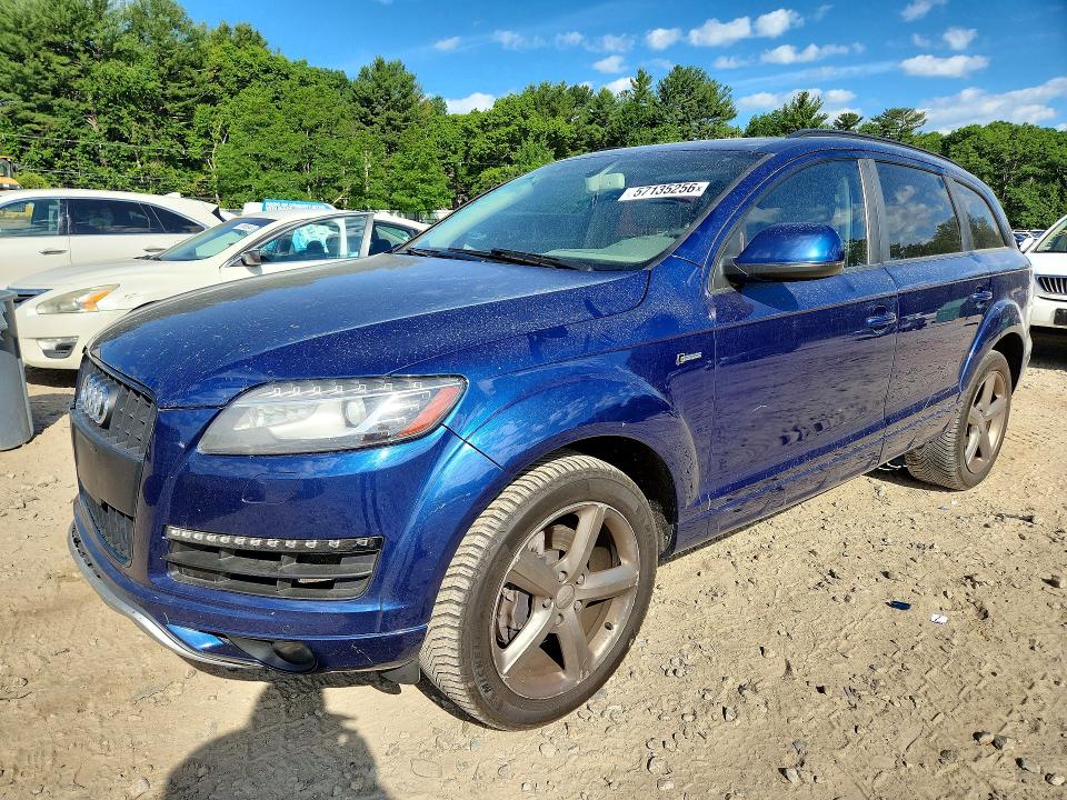 57135256 :رقم المزاد ، WA1LGAFE7FD001482 vin ، 2015 Audi Q7 مزاد بيع