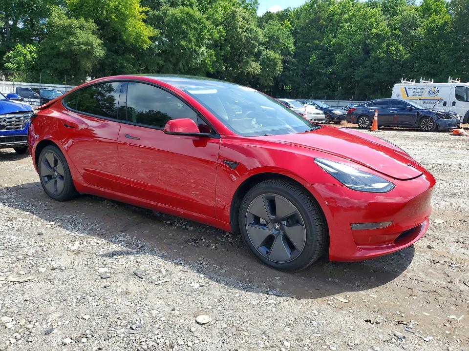 57482176 :رقم المزاد ، 5YJ3E1EA4PF576305 vin ، 2023 Tesla Model 3 مزاد بيع