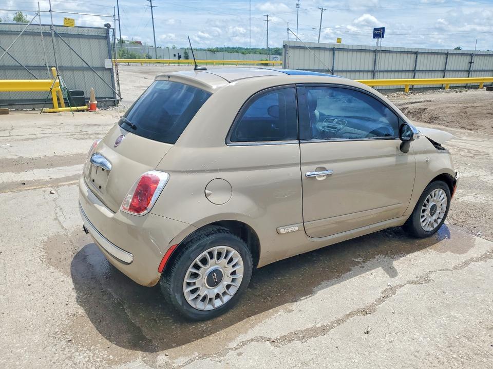 56830226 :رقم المزاد ، 3C3CFFCR8CT106362 vin ، 2012 Fiat 500 مزاد بيع