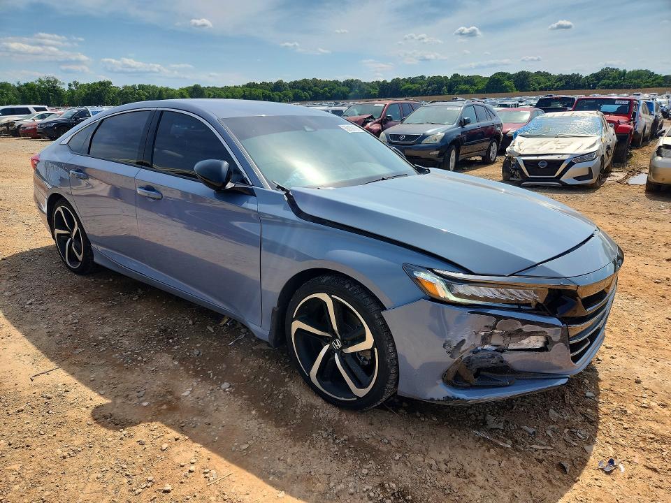 55109186 :رقم المزاد ، 1HGCV1F34NA006120 vin ، 2022 Honda Accord مزاد بيع