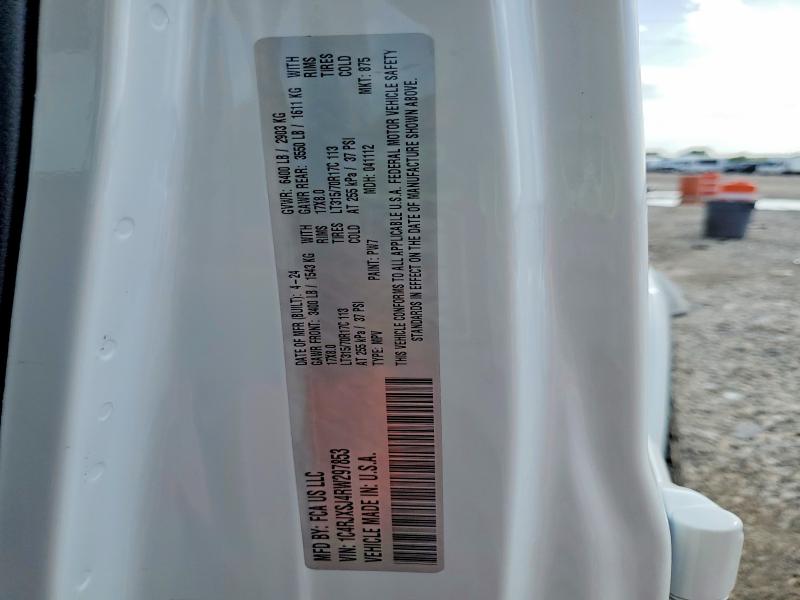 Продажа на аукционе авто 2024 Jeep Wrangler, vin: 1C4RJXSJ4RW297853, номер лота: 58395366