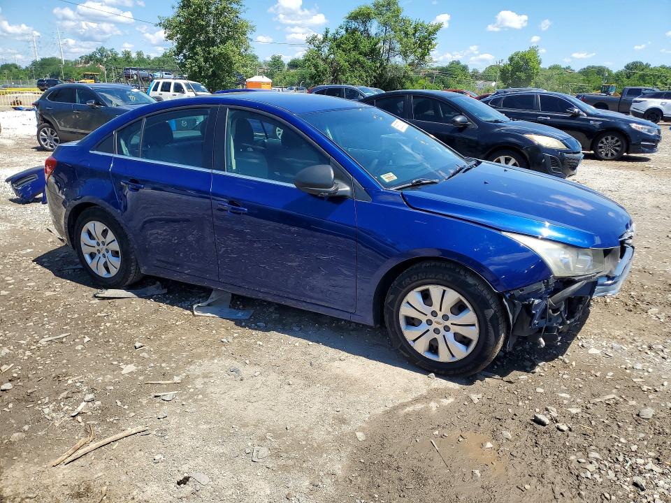 58538736 :رقم المزاد ، 1G1PC5SH8C7306745 vin ، 2012 Chevrolet Cruze مزاد بيع