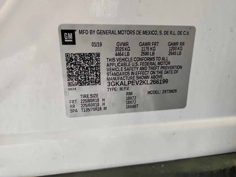 Продаж на аукціоні авто 2019 Gmc Terrain, vin: 3GKALPEV2KL266199, номер лоту: 56992686