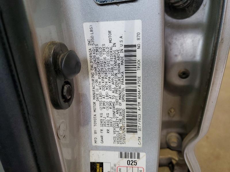 Aukcja sprzedaży 2007 Toyota Tacoma, vin: 5TEKU72N37Z356600, numer aukcji: 57858416