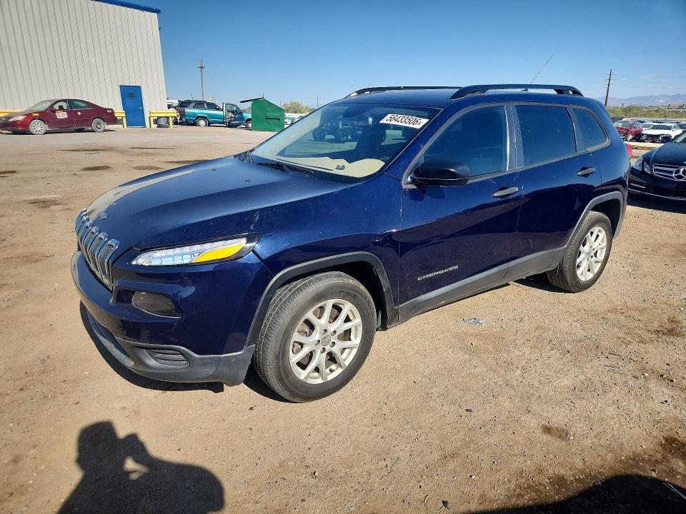 Aukcja sprzedaży 2016 Jeep Cherokee, vin: 1C4PJLABXGW126256, numer aukcji: 56433506