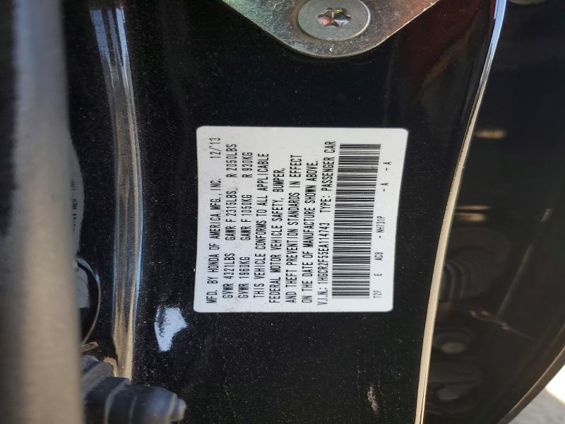 53096086 :رقم المزاد ، 1HGCR2F55EA114743 vin ، 2014 Honda Accord مزاد بيع