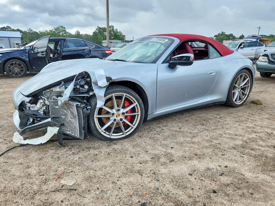 2020 Porsche 911 მანქანა იყიდება აუქციონზე, vin: WP0CB2A9XLS262598, აუქციონის ნომერი: 57359036