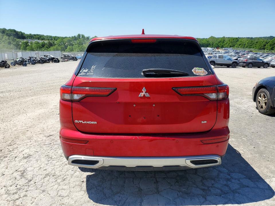 55972906 :رقم المزاد ، JA4J4UA83NZ011415 vin ، 2022 Mitsubishi Outlander مزاد بيع