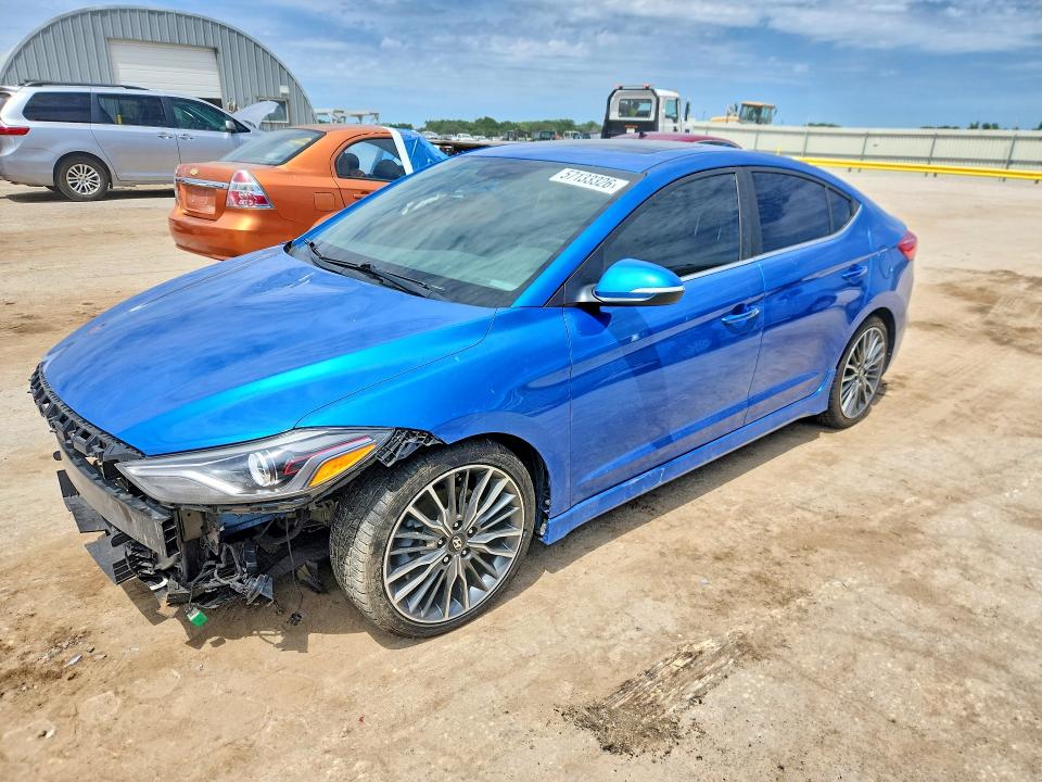 Aukcja sprzedaży 2017 Hyundai Elantra, vin: KMHD04LB4HU328950, numer aukcji: 57133326