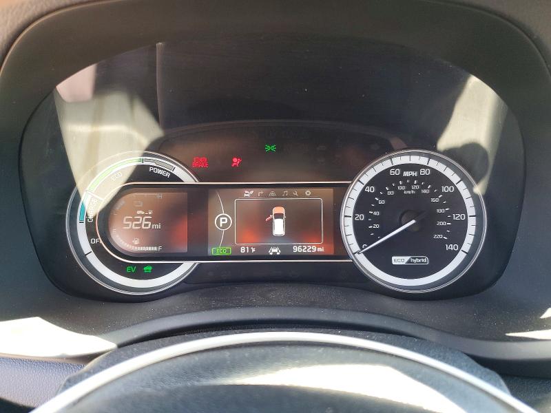 55996576 :رقم المزاد ، KNDCE3LC2K5221787 vin ، 2019 Kia Niro مزاد بيع