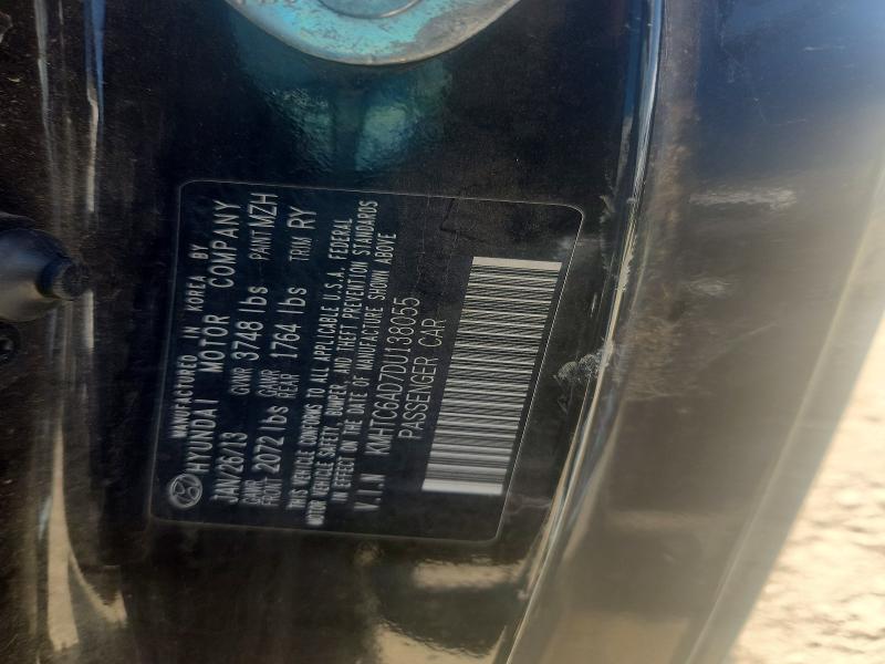 2013 Hyundai Veloster მანქანა იყიდება აუქციონზე, vin: KMHTC6AD7DU138055, აუქციონის ნომერი: 57225906