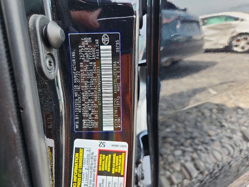 Продажа на аукционе авто 2022 Toyota Camry Hybrid, vin: 4T1T31AK4NU045321, номер лота: 59556796