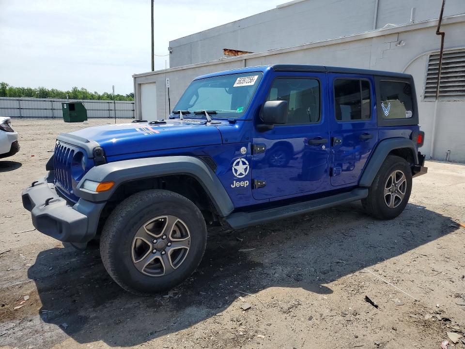 2018 Jep Wrangler მანქანა იყიდება აუქციონზე, vin: 1C4HJXDN8JW191907, აუქციონის ნომერი: 58397256