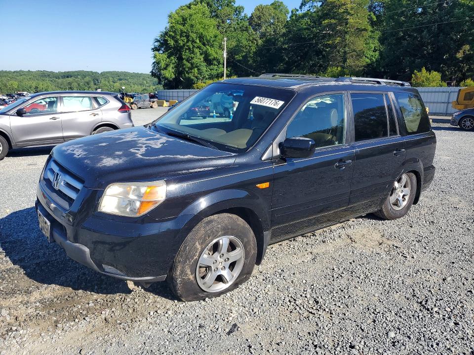Auction sale of the 2007 Honda Pilot, vin: 5FNYF28707B018461, lot number: 56077176