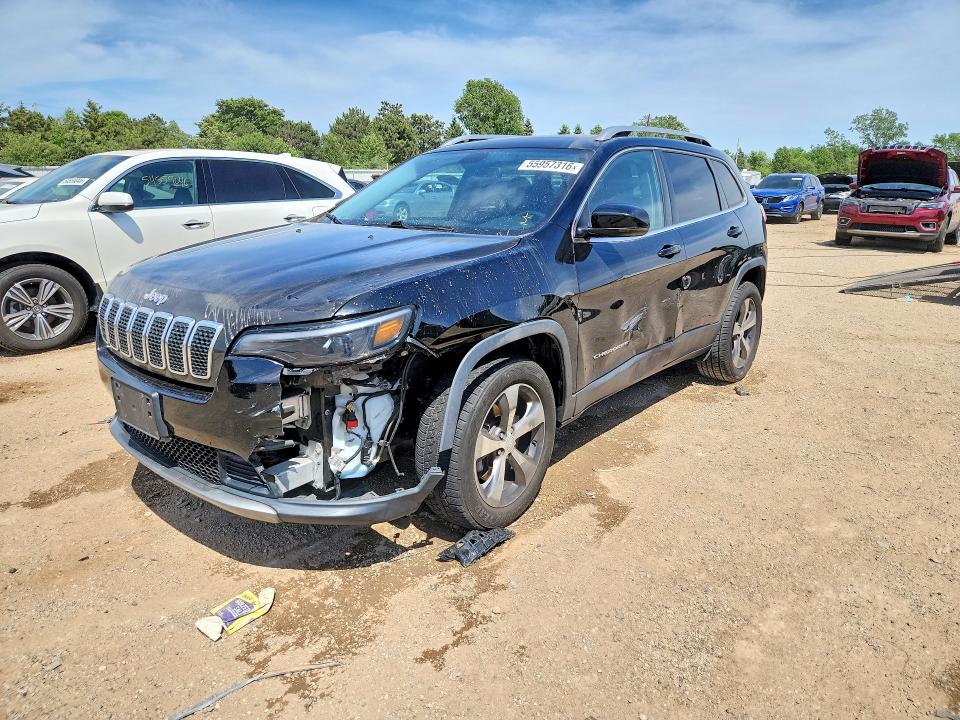 2019 Jeep Cherokee მანქანა იყიდება აუქციონზე, vin: 1C4PJMDX5KD329914, აუქციონის ნომერი: 55957316