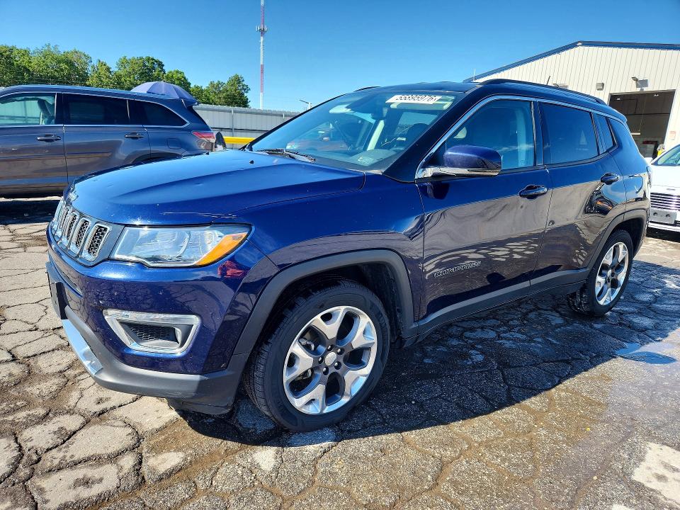 Продажа на аукционе авто 2019 Jeep Compass, vin: 3C4NJCCBXKT748925, номер лота: 55895976