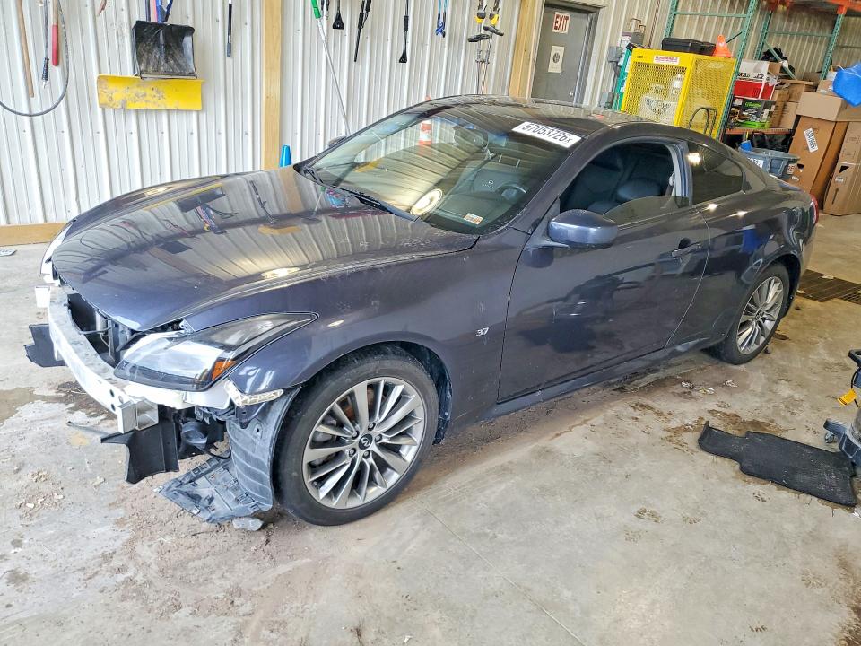 2014 Infiniti Q60 Coupe მანქანა იყიდება აუქციონზე, vin: JN1CV6EL1EM132496, აუქციონის ნომერი: 57053726