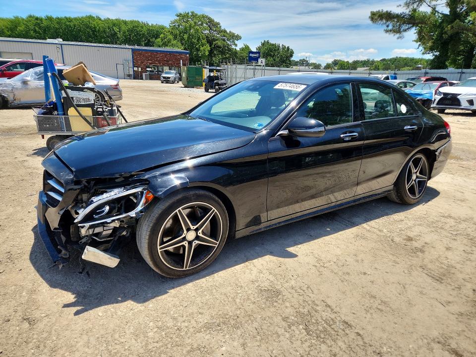 Продажа на аукционе авто 2017 Mercedes-benz C, vin: 55SWF4JB1HU206598, номер лота: 57574656