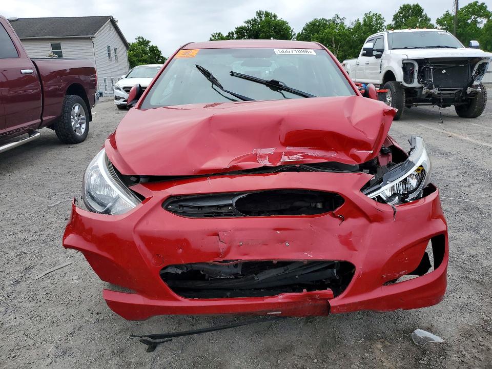 Aukcja sprzedaży 2017 Hyundai Accent, vin: KMHCT4AE5HU271786, numer aukcji: 56671096