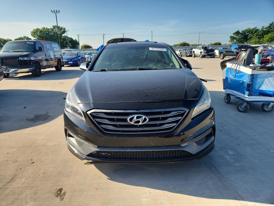 2016 Hyundai Sonata მანქანა იყიდება აუქციონზე, vin: 5NPE34AFXGH418098, აუქციონის ნომერი: 55795966