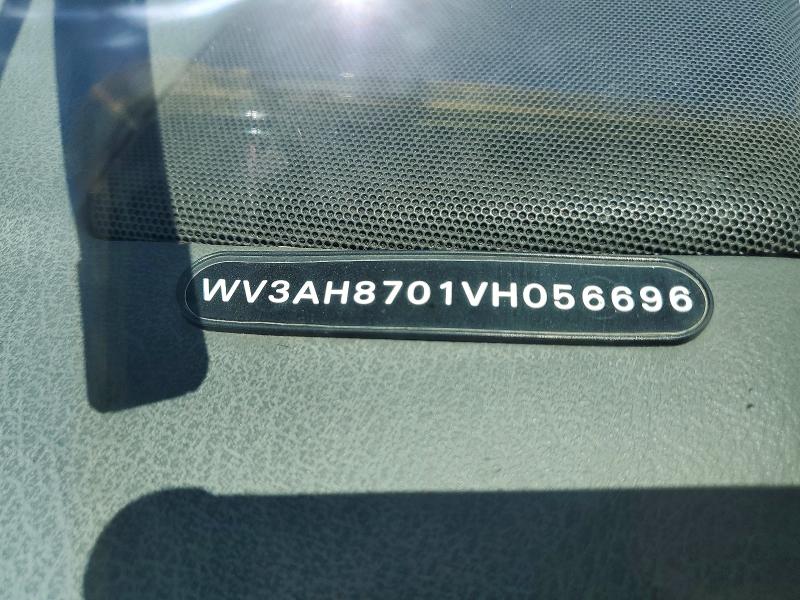 Aukcja sprzedaży 1997 Volkswagen Eurovan, vin: WV3AH8701VH056696, numer aukcji: 56148256
