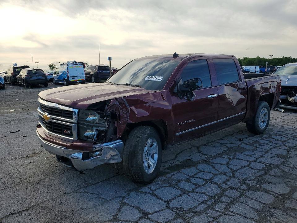 56993176 :رقم المزاد ، 3GCUKSEC6EG339021 vin ، 2014 Chevrolet Silverado مزاد بيع