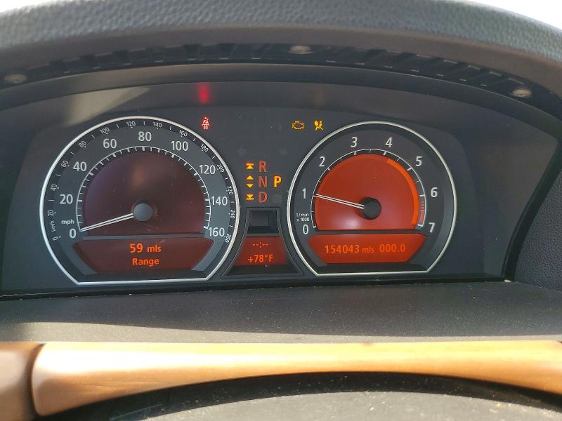 56190906 :رقم المزاد ، WBAHL83518DT11647 vin ، 2008 Bmw 750 مزاد بيع