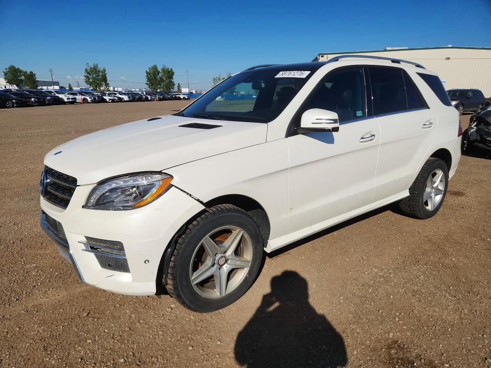 Продажа на аукционе авто 2015 Mercedes-benz Ml, vin: 4JGDA2EB3FA556113, номер лота: 58761276
