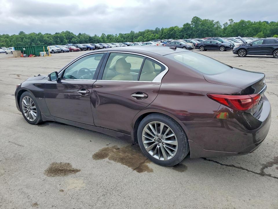 2019 Infiniti Q50 მანქანა იყიდება აუქციონზე, vin: JN1EV7AR2KM590200, აუქციონის ნომერი: 58533766