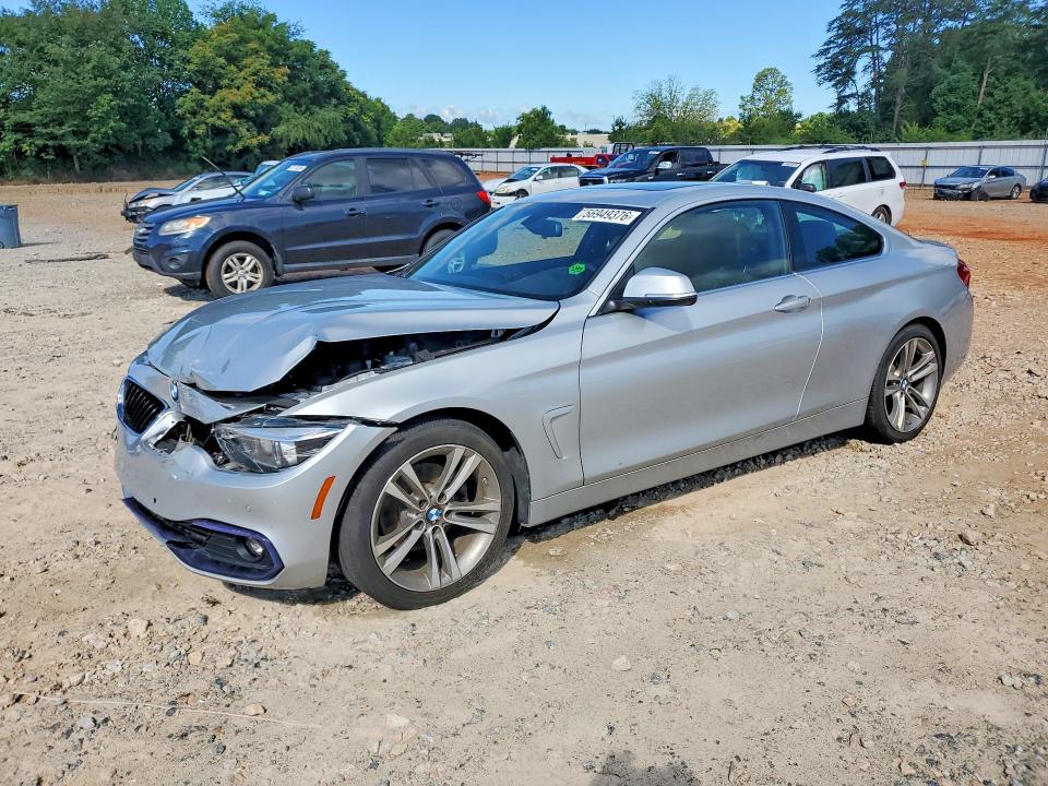 2018 Bmw 430i მანქანა იყიდება აუქციონზე, vin: WBA4W3C53JAE99624, აუქციონის ნომერი: 56949376