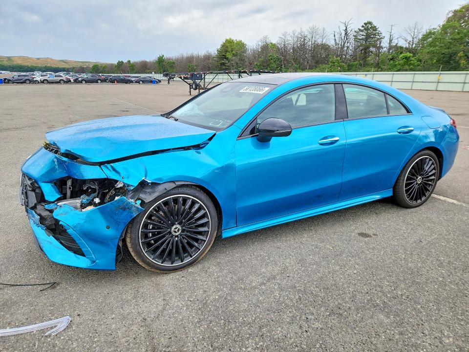 2025 Mercedes-benz Cla მანქანა იყიდება აუქციონზე, vin: W1K5J4HB4SN517443, აუქციონის ნომერი: 58128066