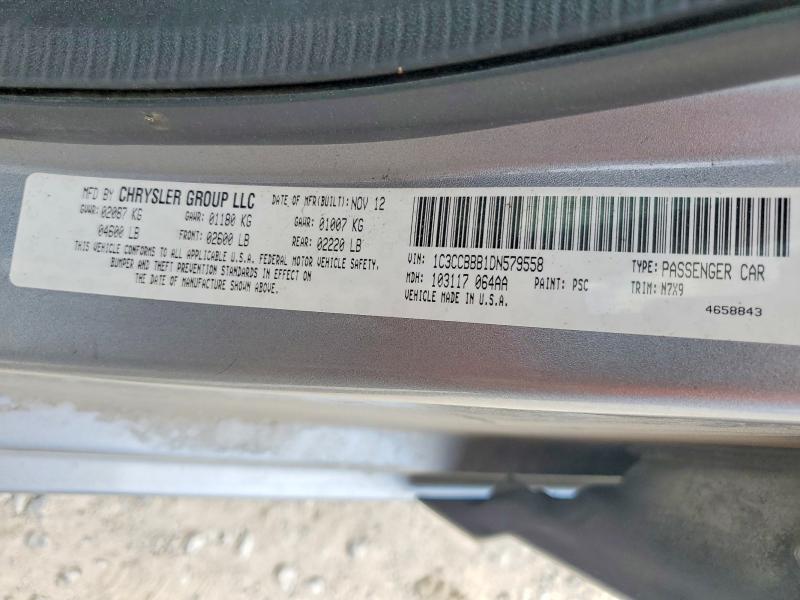 Aukcja sprzedaży 2013 Chrysler 200, vin: 1C3CCBBB1DN579558, numer aukcji: 56761706