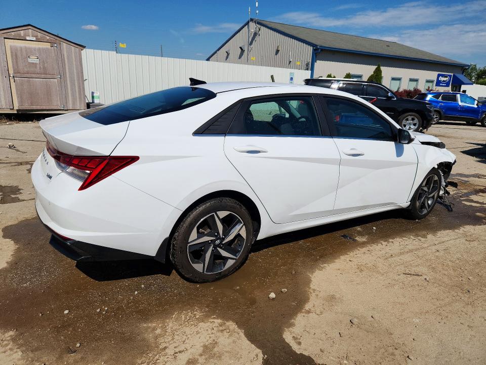 55910666 :رقم المزاد ، KMHLN4AJ1PU047484 vin ، 2023 Hyundai Elantra مزاد بيع