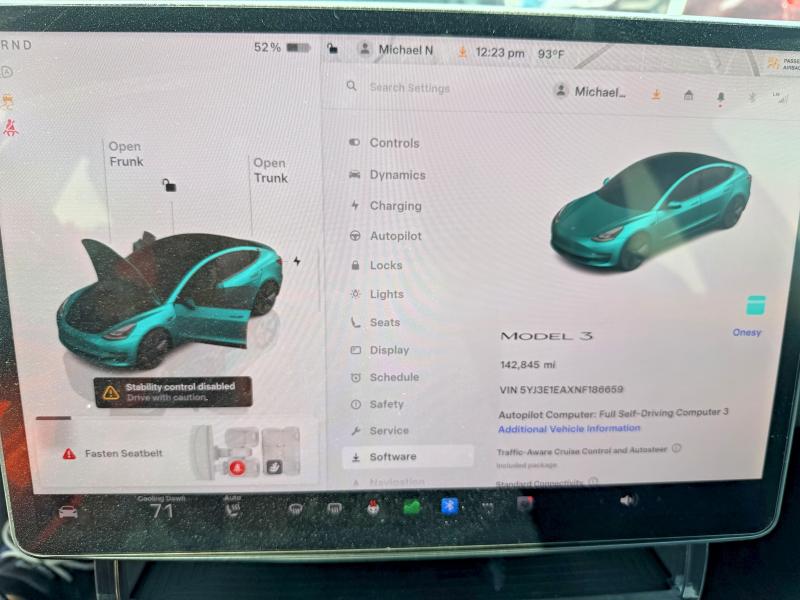 Aukcja sprzedaży 2022 Tesla Model 3, vin: 5YJ3E1EAXNF186659, numer aukcji: 55137526