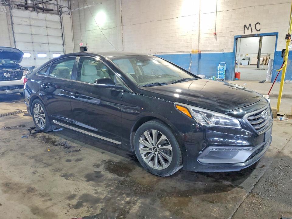 2017 Hyundai Sonata მანქანა იყიდება აუქციონზე, vin: 5NPE34AF6HH497190, აუქციონის ნომერი: 55608176