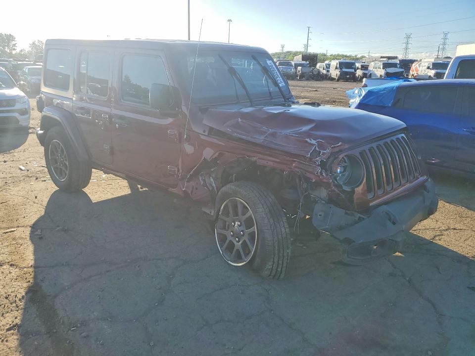 57302806 :رقم المزاد ، 1C4HJXDN2MW568834 vin ، 2021 Jeep Wrangler Unlimited مزاد بيع