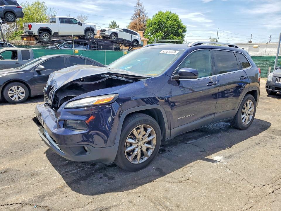 2016 Jeep Cherokee მანქანა იყიდება აუქციონზე, vin: 1C4PJMDB7GW199537, აუქციონის ნომერი: 57960366