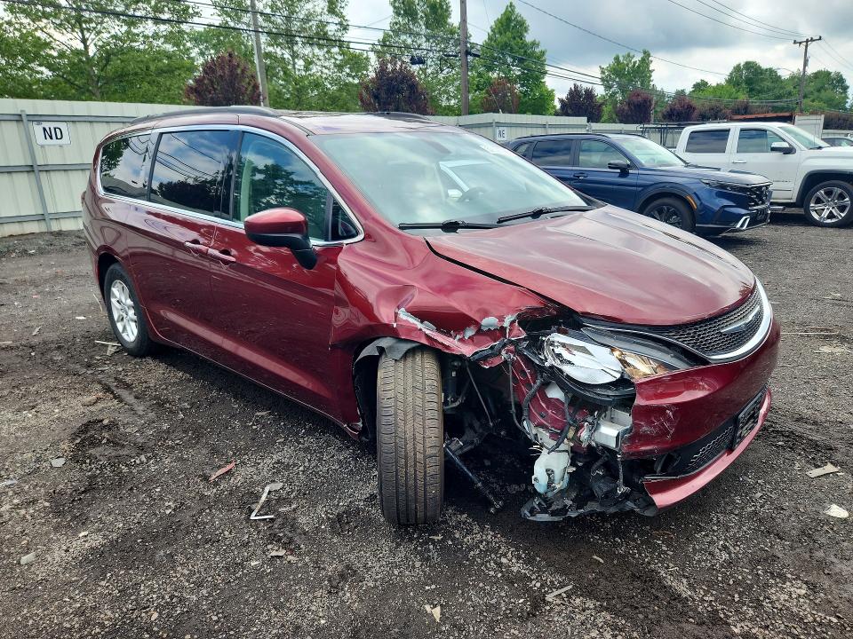 57536766 :رقم المزاد ، 2C4RC1DG6MR533865 vin ، 2021 Chrysler Voyager مزاد بيع