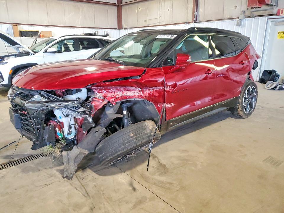 2022 Chevrolet Blazer მანქანა იყიდება აუქციონზე, vin: 3GNKBKRS0NS186357, აუქციონის ნომერი: 56715076